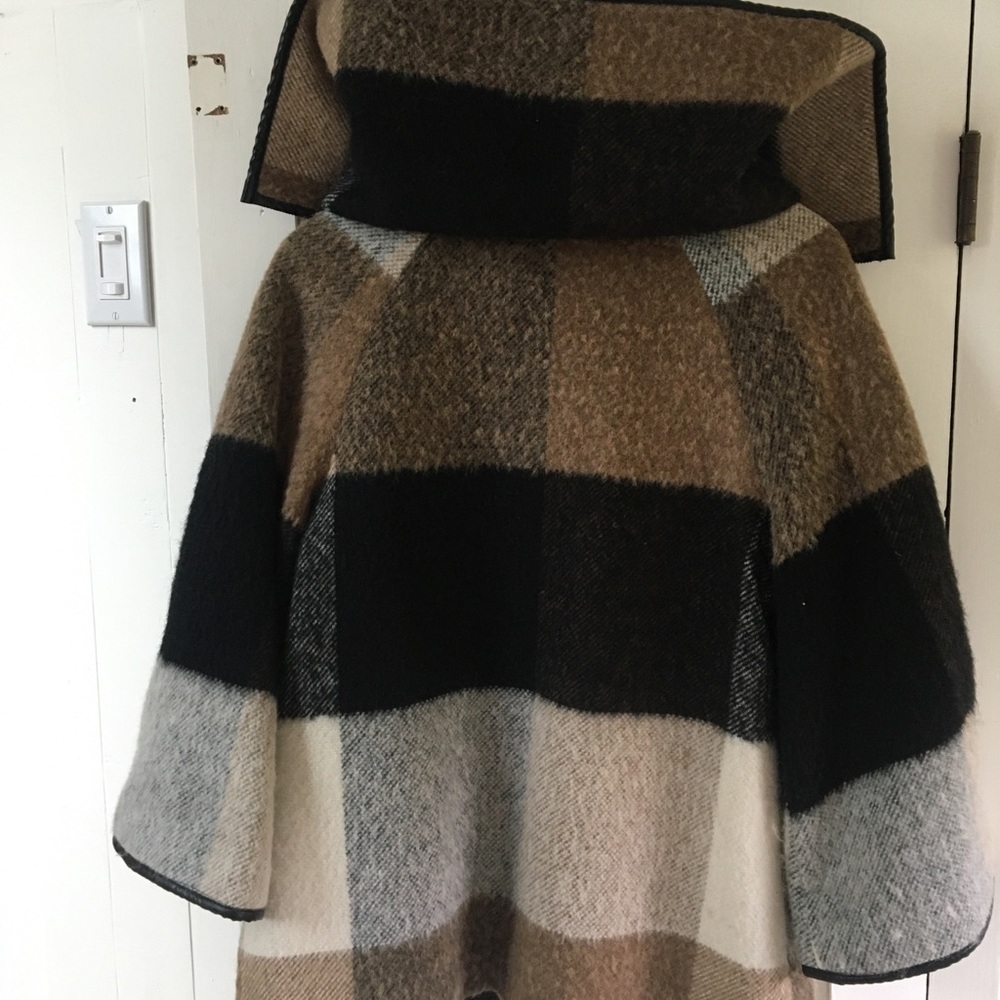 Nine West Crop Sleeve Wool Coat - Picture 7 of 13